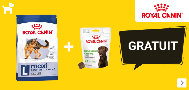Royal Canin diverse grootverpakkingen + gratis voedingssupplement RC Digestion DOG